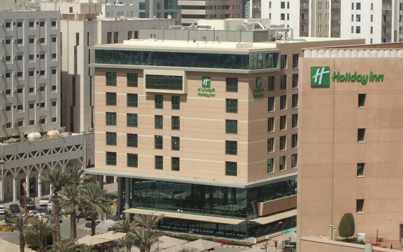 The Holiday Inn Palace wins Middle East Silver Mena Award as Best New Hotel